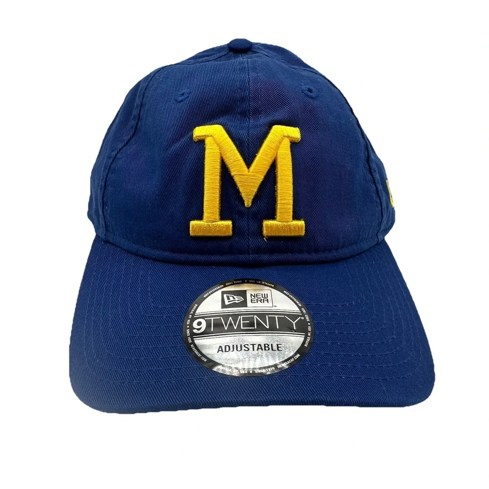 New Era 9Twenty Milwaukee Brewers Hat Cap Strapback Adjustable Throwback Retro